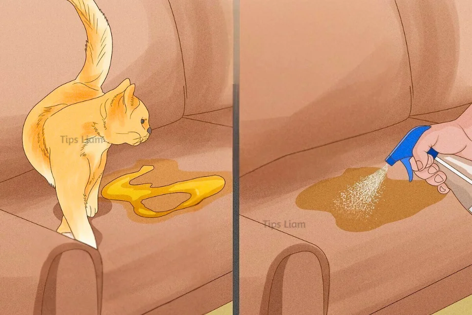 Remove Pet Stains from Upholstery