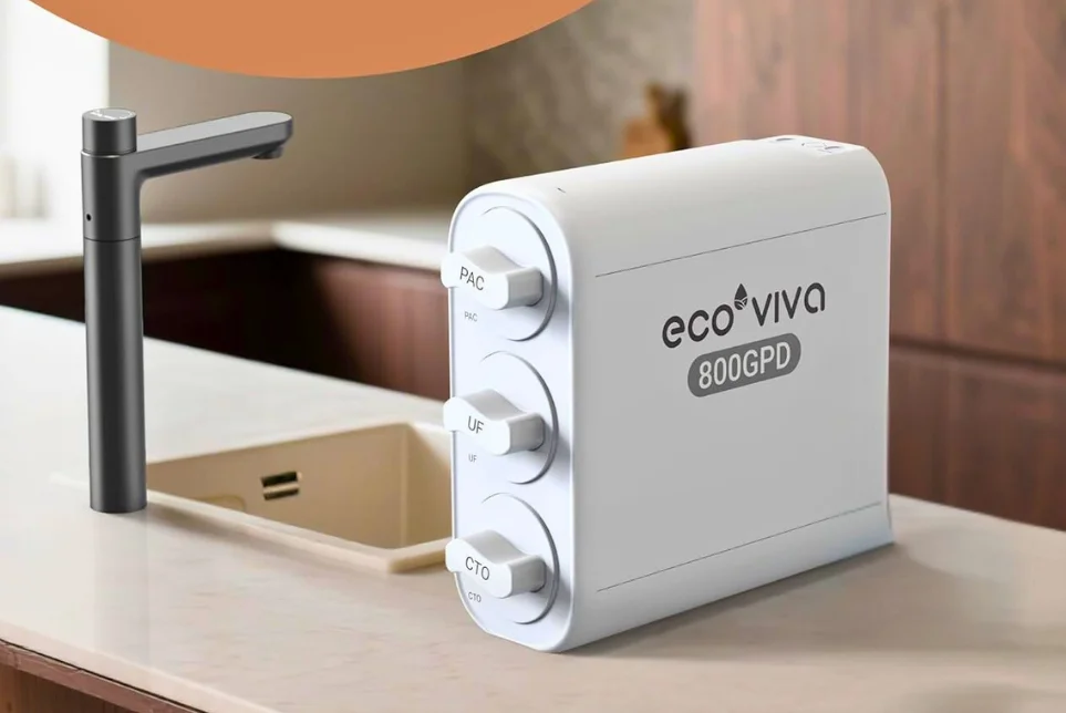 Ecoviva 800G Tankless RO System