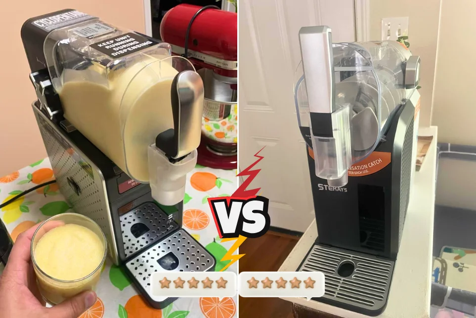 Fiii Slushie vs STERAYS Slushie Machine User Reviews