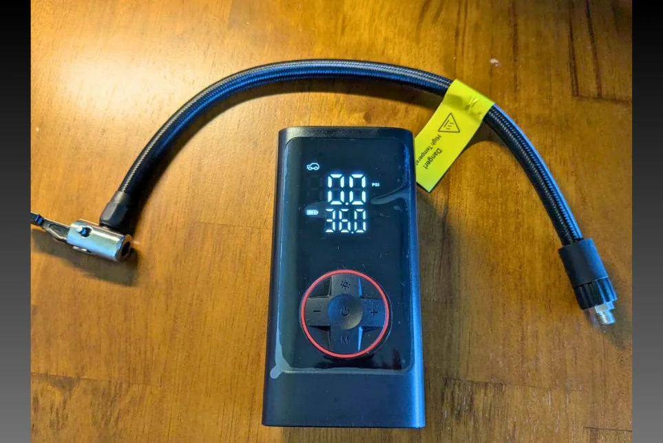 Pumptiva Tire Inflator Portable Air Compressor
