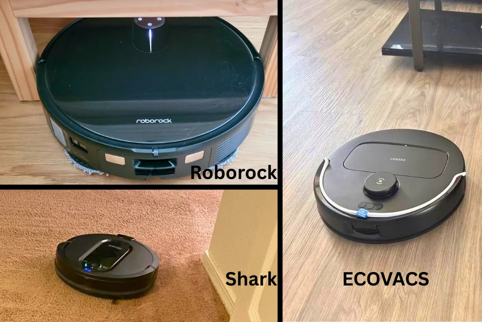 Roborock vs Shark vs ECOVACS Performance Comparison