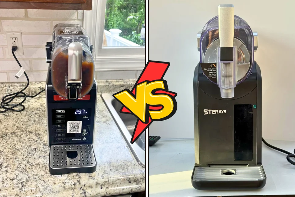 Showing Fiii and STERAYS Home Slushie Machine