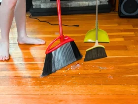 showing the Best Brooms for Hardwood Floors