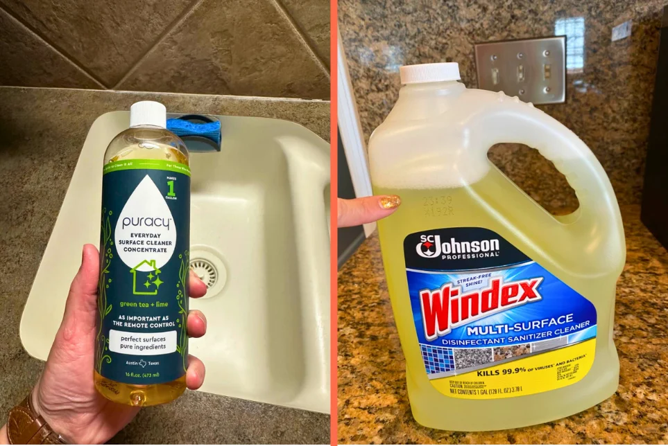 showing the Best Surface Disinfectants and Cleaners