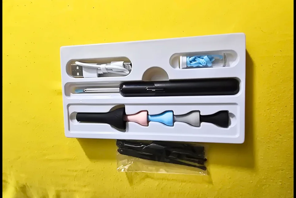 Yorsfun Ear Wax Removal – 3 in 1 Wireless WiFi Rechargeable Ear Cleaner